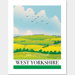 West Yorkshire "For a Break" Posters and Art